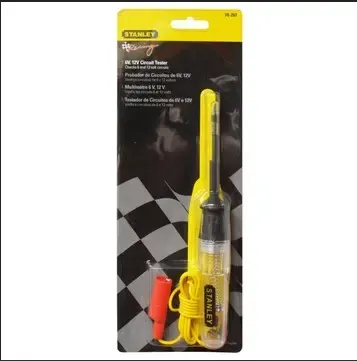 PROBADOR DE CIRCUITOS STANLEY 6V 12V (78-207)