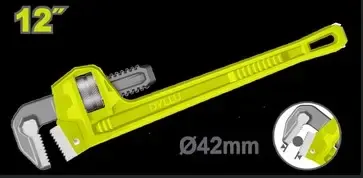 LLAVE TUBO 12" DYLLU (DTPW1112)