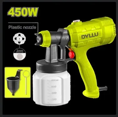 PISTOLA PINTAR ELECTRICA 800ML 450W DYLLU (UDTEG1A16)