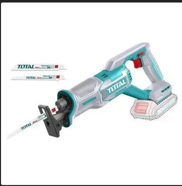 SIERRA SABLE INALAMBRICA 20V (CAPACIDAD DE CORTE METAL:12MM-MADERA 210MM) INCLUYE DOS SEGUETAS, BATERIA Y CARGADOR SE VENDEN POR SEPARADO INDUSTRIAL SUPER TOTAL (TRSLI2108)