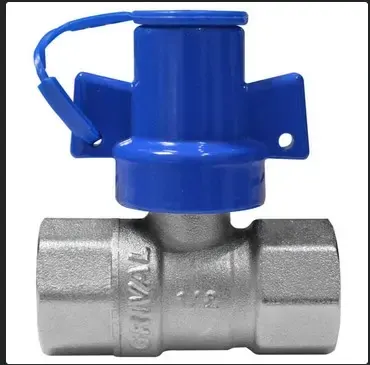 LLAVE BOLA 1/2 ANTIFRAUDE CHAPOLA AZUL GRIVAL (717430001)