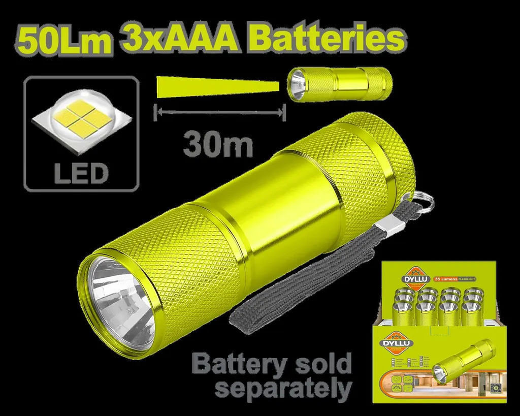 LINTERNA 50LM DYLLU (DTFL2J03)