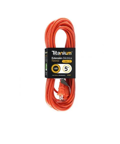 EXTENSION NARANJA X 5M (ECA97)
