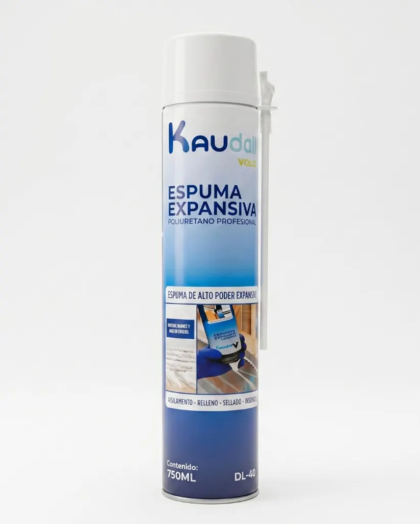 ESPUMA DE POLIURETANO PROFESIONAL KAUDAL 750ML (DL-0028)