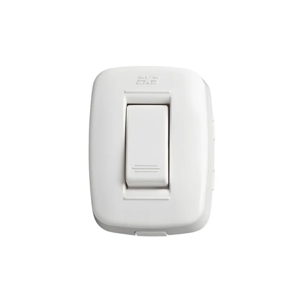 LINEA AVE S/P BLANCA SWICHE SENCILLO CONMUTABLE 6A 260V (12002)