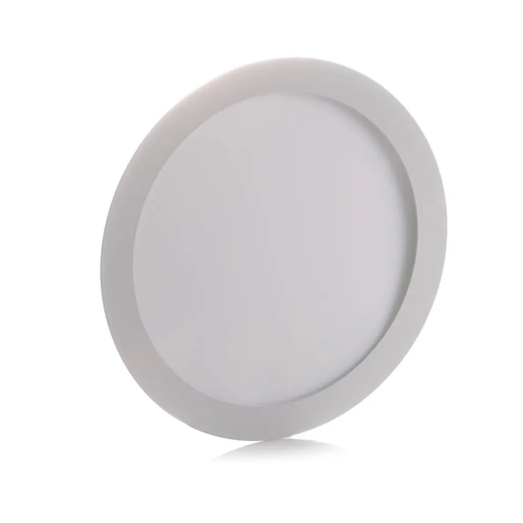 PANEL LED 18W REDONDO INCRUSTAR LUZ DIA TITANIUM 85-265VAC (6500K) (TTA06)
