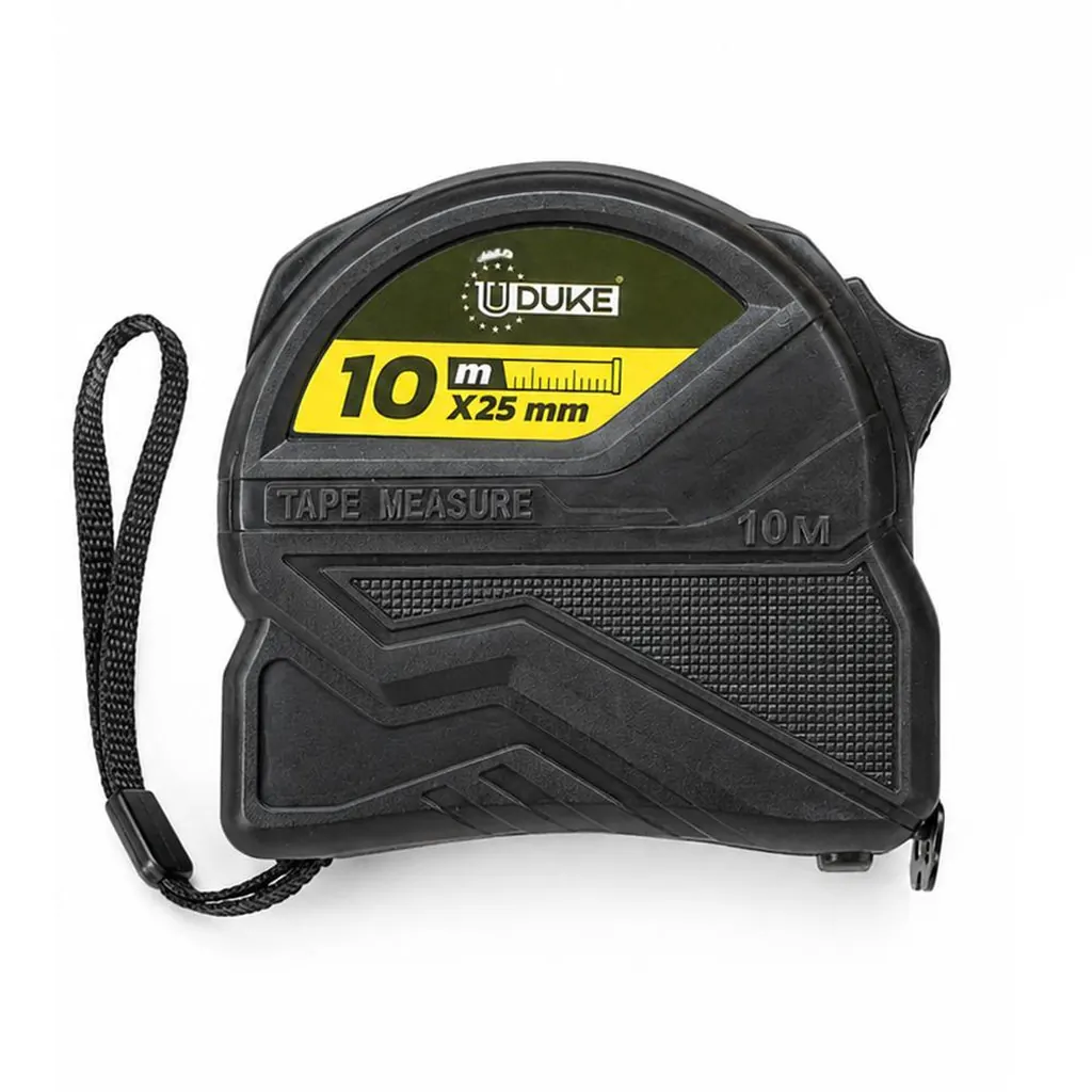 METRO 10 MTS X 25MM NEGRO UDUKE (HT4282)