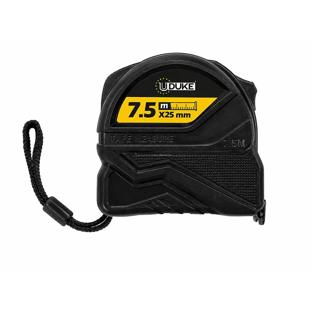 METRO 7.5 MTS HOJA 25MM NEGRO (HT4281)
