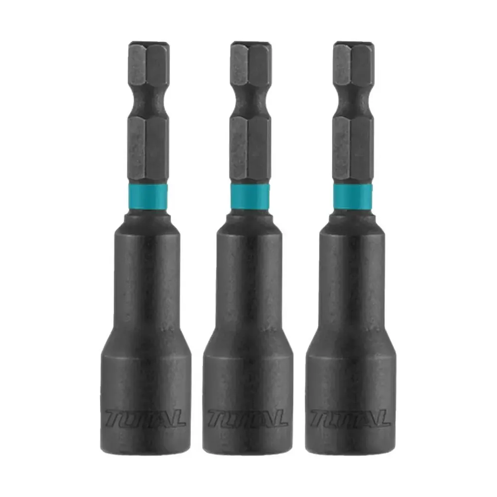 PUNTA EXTENSION MAGNETICA PARA TALADRO 1/4" JUEGO X 3 PCS INDUSTRIAL SUPER TOTAL (UTAC270631)