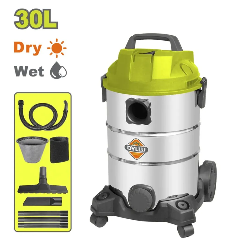 ASPIRADORA Y SOPLADORA PARA HUMEDO Y SECO 30L 1100W INCLUYE ACCESOSIROS DYLLU (UDTVR4A30)