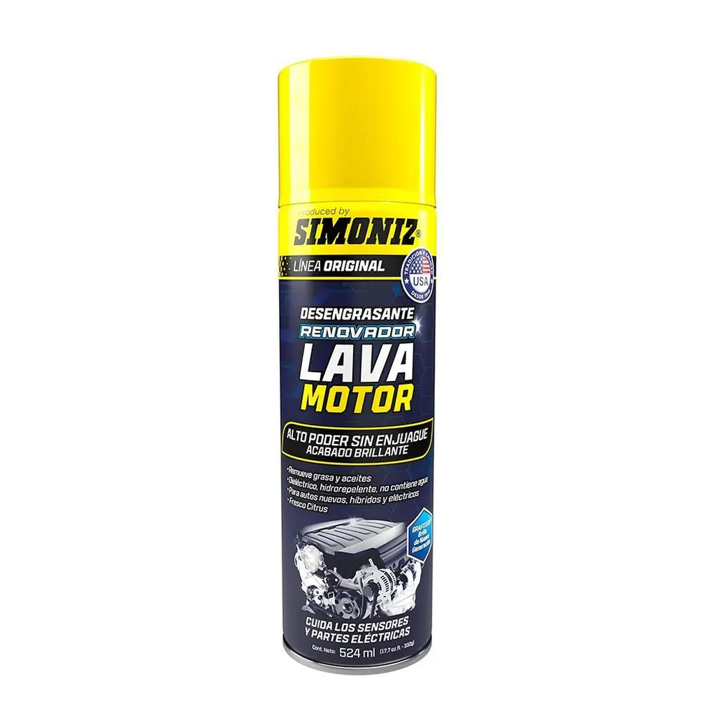 DESENGRASANTE DE MOTOR 524 ML SIMONIZ (208891)