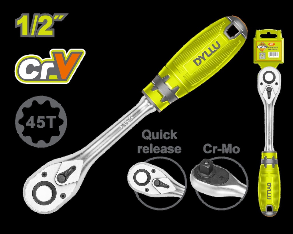 RACHE 1/2" INDIVIDUAL DYLLU (DTRW1212)