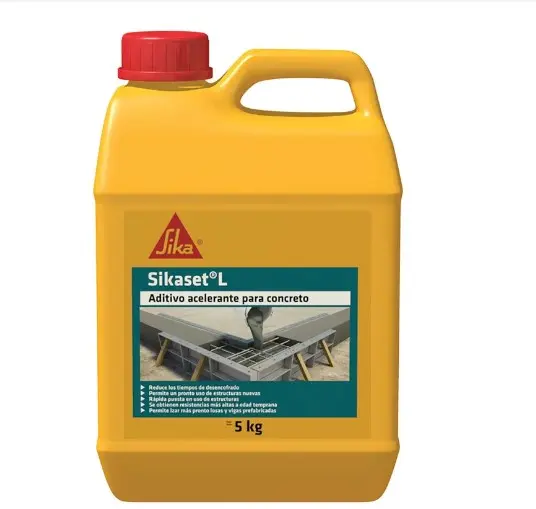 Sikaset L Aditivo Acelerante Para Concreto 5kg 