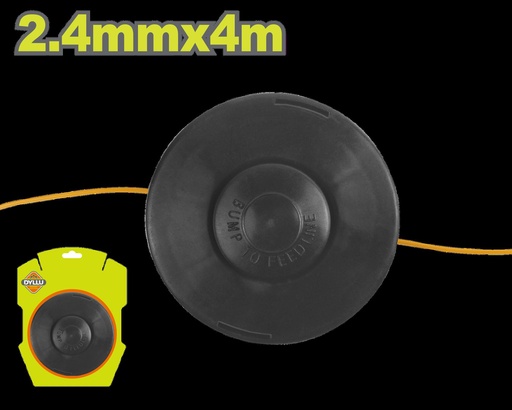 [23373] YOYO GUADANADORA 2.4MM 4 MTS DYLLU (DTJC1424)
